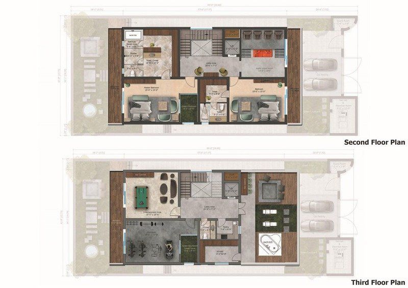Floor plan sheet for Nathani's Residence